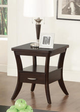 Load image into Gallery viewer, Occasional Transitional Espresso End Table
