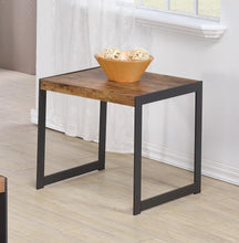 Load image into Gallery viewer, Rustic Antique Nutmeg End Table
