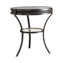 Load image into Gallery viewer, Industrial Black Side Table
