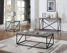 Load image into Gallery viewer, Industrial Sonoma Grey End Table
