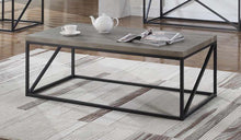 Load image into Gallery viewer, Industrial Sonoma Grey Coffee Table
