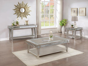 Bling Mirrored Sofa Table