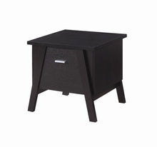 Load image into Gallery viewer, Mid-Century Modern Red Cocoa One-Drawer End Table
