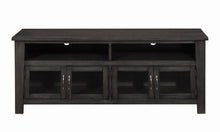 Load image into Gallery viewer, Transitional Dark Grey 60&quot; TV Console
