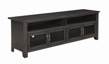 Load image into Gallery viewer, Transitional Dark Grey 72&quot; TV Console
