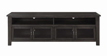 Load image into Gallery viewer, Transitional Dark Grey 72&quot; TV Console
