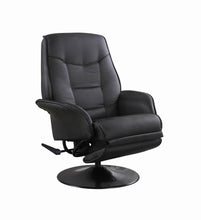 Load image into Gallery viewer, Berri Contemporary Black Swivel Recliner
