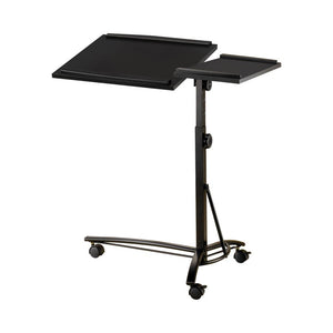 Transitional Black Laptop Stand
