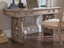 Load image into Gallery viewer, Ilana Traditional Antique Linen Writing Desk
