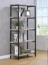 Load image into Gallery viewer, Skelton Industrial Salvaged Cabin Bookcase
