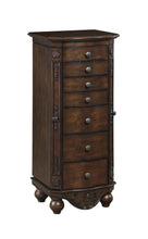 Load image into Gallery viewer, Traditional Brown Red Jewelry Armoire
