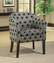 Load image into Gallery viewer, Charlotte Hexagon Print Accent Chair
