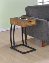 Load image into Gallery viewer, Industrial Antique Nutmeg Accent Table
