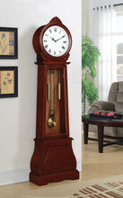 Load image into Gallery viewer, Transitional Brown Grandfather Clock
