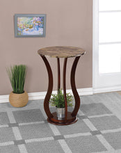 Load image into Gallery viewer, Transitional Brown Accent Table
