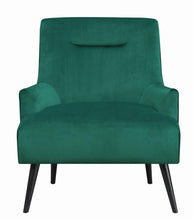 Load image into Gallery viewer, Mid-Century Modern Green Accent Chair
