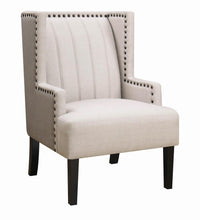 Load image into Gallery viewer, Traditional Light Beige Accent Chair
