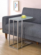 Load image into Gallery viewer, Mid-Century Modern Concrete and Black Accent Table
