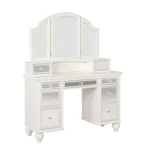 Load image into Gallery viewer, Transitional Beige and White Vanity Set
