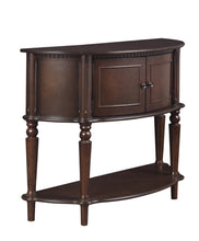 Load image into Gallery viewer, Traditional Brown Console Table
