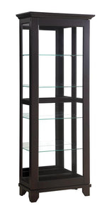 Accent Curio Cabinet Brown