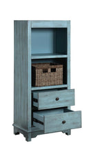 Load image into Gallery viewer, Rustic Blue Accent Cabinet
