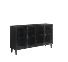 Load image into Gallery viewer, Transitional Black Accent Cabinet
