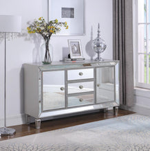 Load image into Gallery viewer, Metallic Platinum Accent Cabinet
