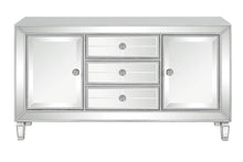 Load image into Gallery viewer, Metallic Platinum Accent Cabinet
