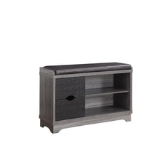 Load image into Gallery viewer, Rustic Distressed Grey Shoe Cabinet
