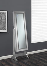Load image into Gallery viewer, Silver Jewelry Cheval Mirror
